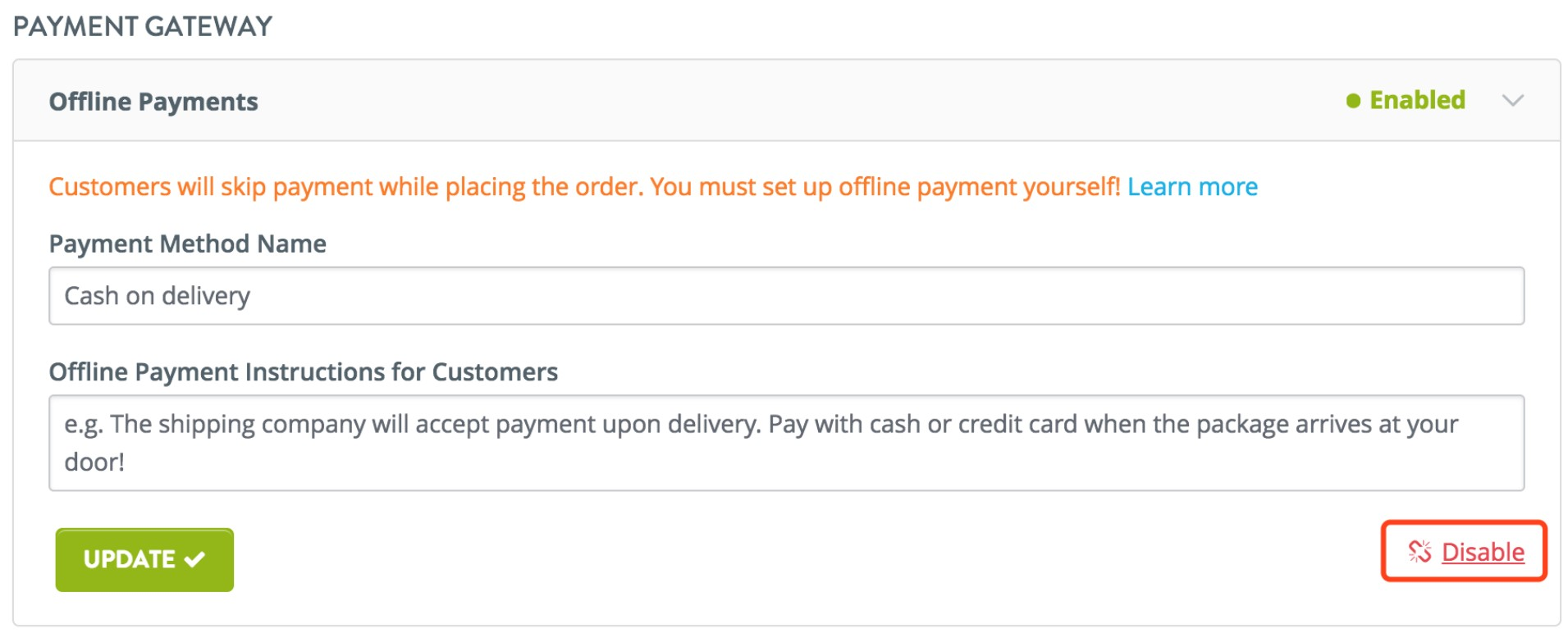 Strikingly Offline Payments Strikingly Offline Payments